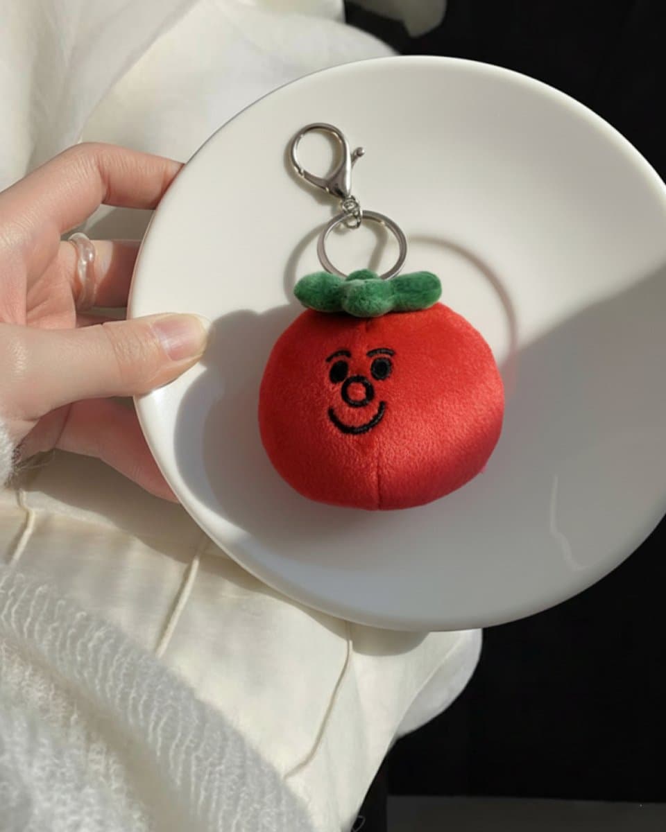 HAPPY TOMATO KEYRING 3